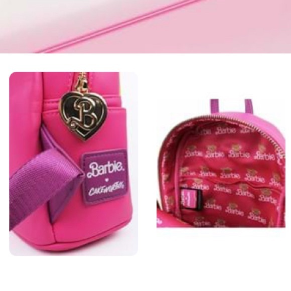 NWT Totally Hair Barbie Black Cakeworthy Mini Backpack - Picture 2 of 2